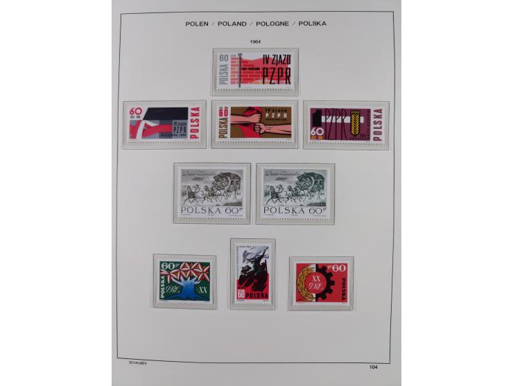 1918/69, mint never hinged and unused collection with souvenir sheets, a few multiples and some better sets throughout, fairl