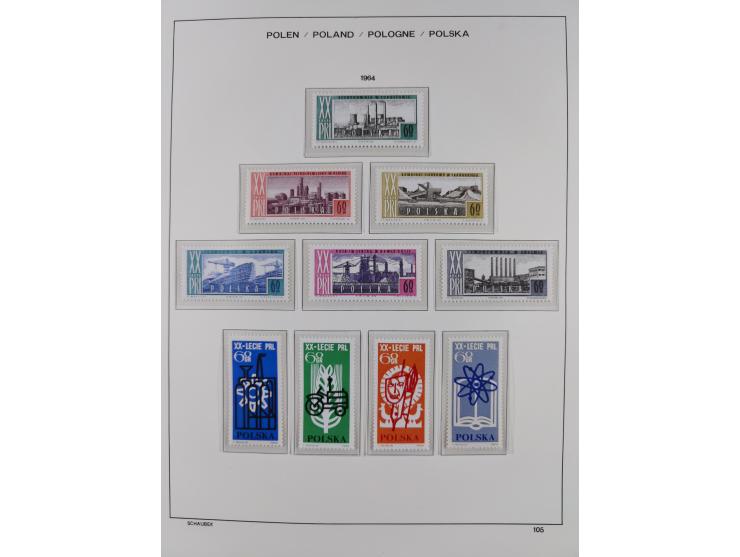 1918/69, mint never hinged and unused collection with souvenir sheets, a few multiples and some better sets throughout, fairl