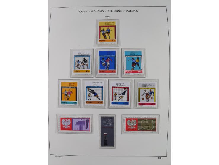 1918/69, mint never hinged and unused collection with souvenir sheets, a few multiples and some better sets throughout, fairl