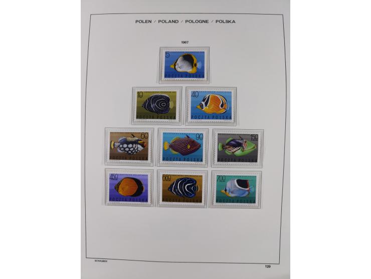 1918/69, mint never hinged and unused collection with souvenir sheets, a few multiples and some better sets throughout, fairl