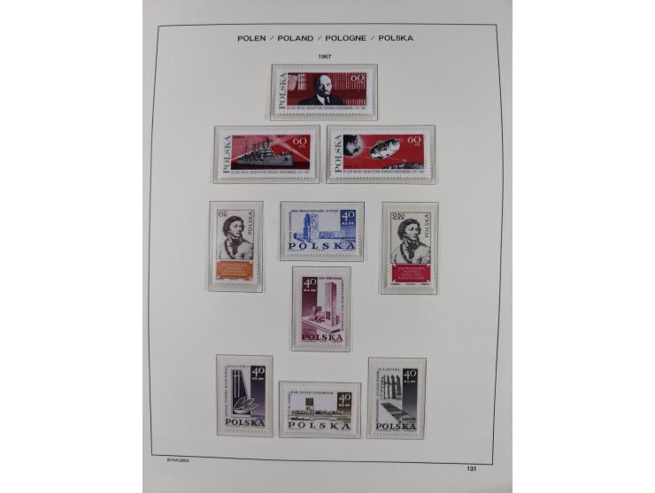 1918/69, mint never hinged and unused collection with souvenir sheets, a few multiples and some better sets throughout, fairl