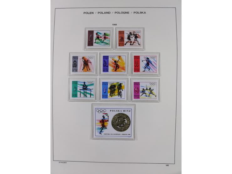 1918/69, mint never hinged and unused collection with souvenir sheets, a few multiples and some better sets throughout, fairl