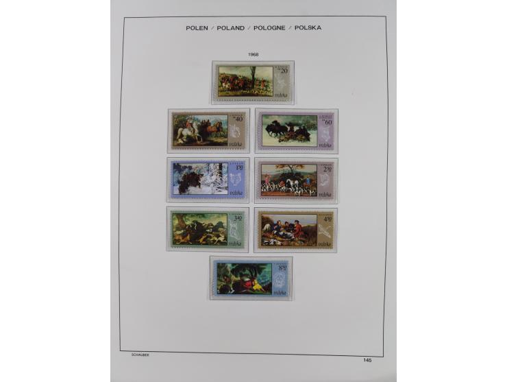 1918/69, mint never hinged and unused collection with souvenir sheets, a few multiples and some better sets throughout, fairl