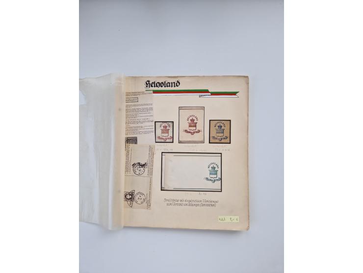 BADEN BIS WÜRTTEMBERG, Stempelsammlung auf einigen tausend Marken und Briefstücken und ein paar Dutzend Belegen, dabei auch N