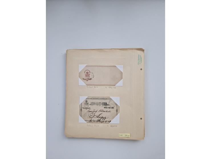 BADEN BIS WÜRTTEMBERG, Stempelsammlung auf einigen tausend Marken und Briefstücken und ein paar Dutzend Belegen, dabei auch N