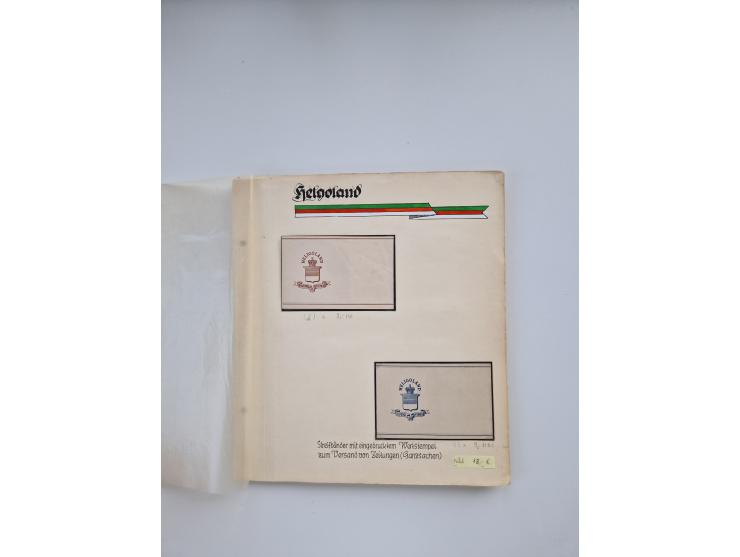 BADEN BIS WÜRTTEMBERG, Stempelsammlung auf einigen tausend Marken und Briefstücken und ein paar Dutzend Belegen, dabei auch N