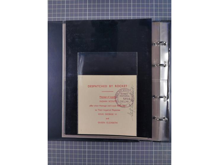 Indien: 1935/38, kleine Sammlung mit 13 Briefen und Karten mit u.a. Hopferwieser Nr. SS-02, SS-19 bis 22 und S-53 sowie SS-34