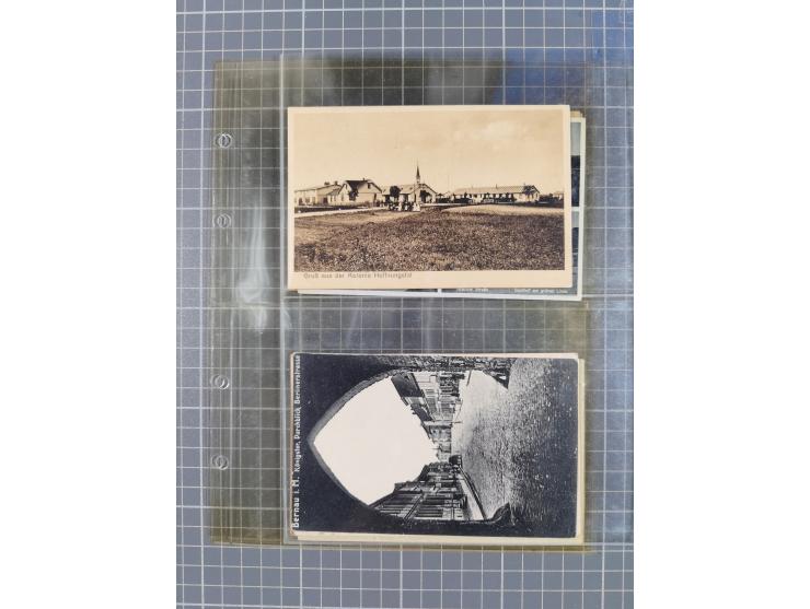 BRANDENBURG: 1900/35, 1 Album mit 276 Ansichtskarten, alles Topografie, meistens Kaiserreich, nur bessere Ansichten (Straßen,
