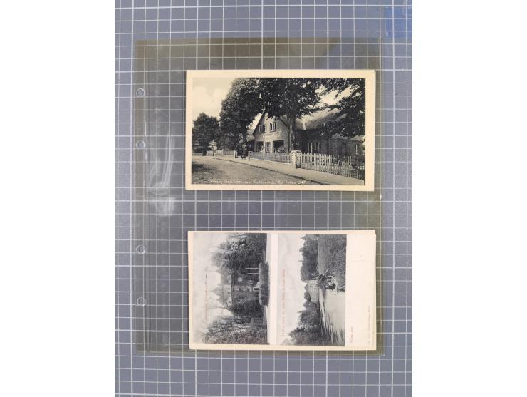 BRANDENBURG: 1900/35, 1 Album mit 276 Ansichtskarten, alles Topografie, meistens Kaiserreich, nur bessere Ansichten (Straßen,