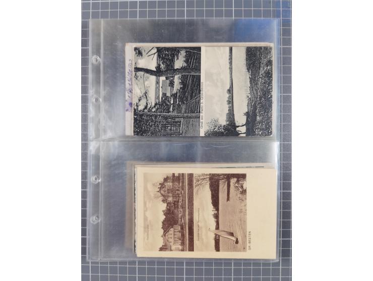 BRANDENBURG: 1900/35, 1 Album mit 276 Ansichtskarten, alles Topografie, meistens Kaiserreich, nur bessere Ansichten (Straßen,