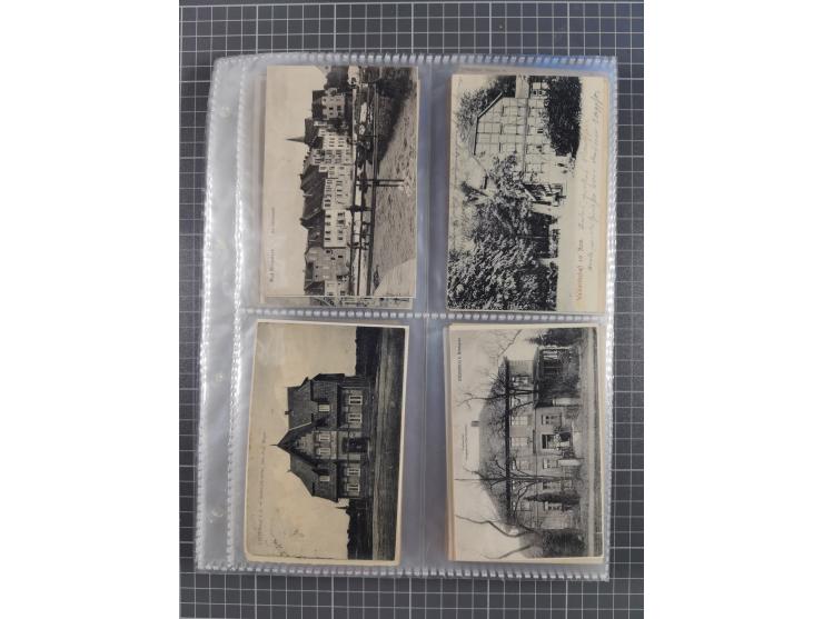 DEUTSCHLAND: 1900/35, 1 Album mit 500 Ansichtskarten, alles Topografie, meist Kaiserreich, nur bessere Ansichten (Straßen, Pl