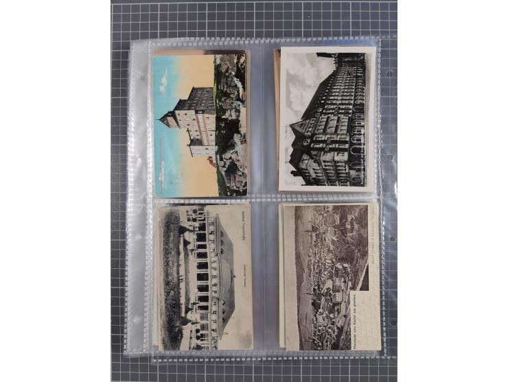 DEUTSCHLAND: 1900/35, 1 Album mit 500 Ansichtskarten, alles Topografie, meist Kaiserreich, nur bessere Ansichten (Straßen, Pl