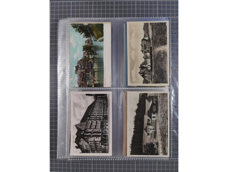DEUTSCHLAND: 1900/35, 1 Album mit 500 Ansichtskarten, alles Topografie, meist Kaiserreich, nur bessere Ansichten (Straßen, Pl
