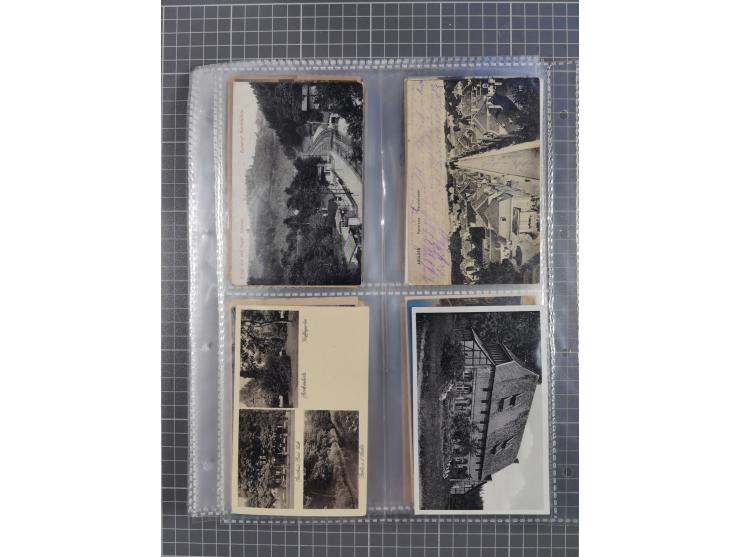 DEUTSCHLAND: 1900/35, 1 Album mit 500 Ansichtskarten, alles Topografie, meist Kaiserreich, nur bessere Ansichten (Straßen, Pl