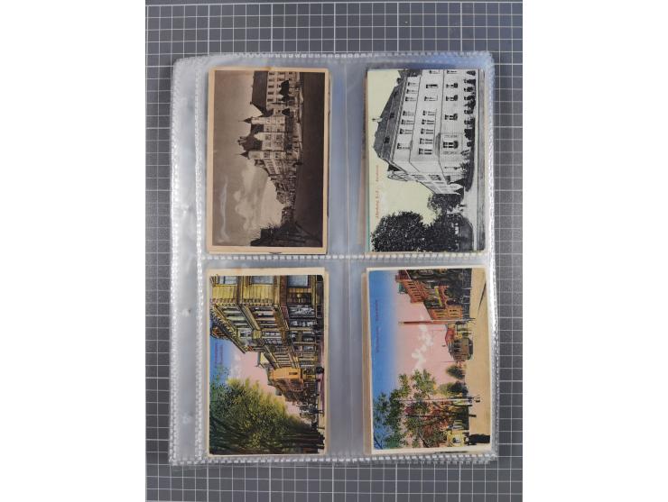 DEUTSCHLAND: 1900/35, 1 Album mit 500 Ansichtskarten, alles Topografie, meist Kaiserreich, nur bessere Ansichten (Straßen, Pl