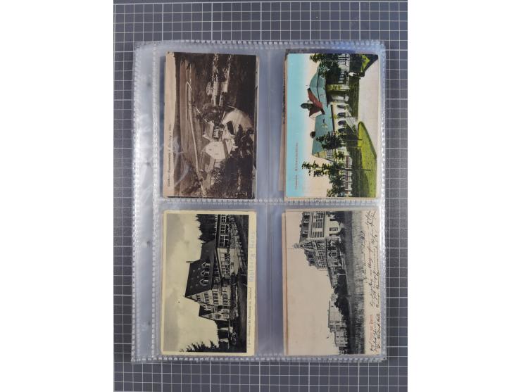 DEUTSCHLAND: 1900/35, 1 Album mit 500 Ansichtskarten, alles Topografie, meist Kaiserreich, nur bessere Ansichten (Straßen, Pl