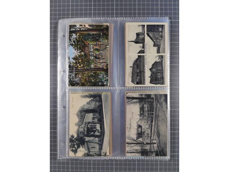 DEUTSCHLAND: 1900/35, 1 Album mit 500 Ansichtskarten, alles Topografie, meist Kaiserreich, nur bessere Ansichten (Straßen, Pl