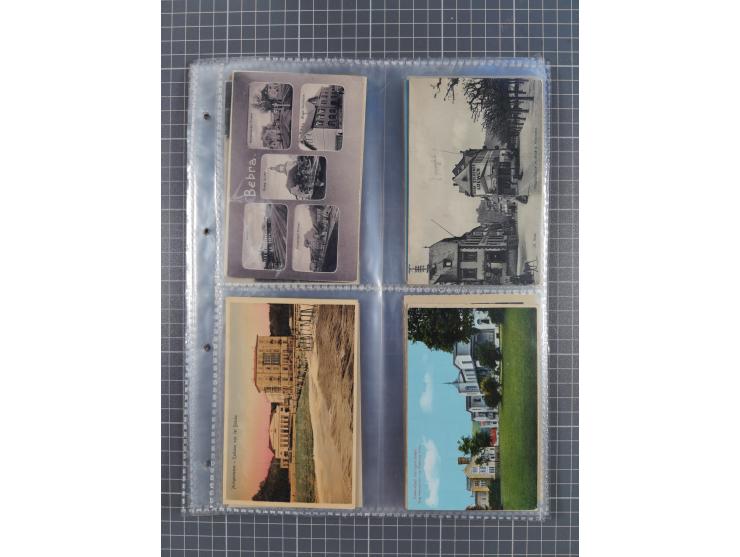 DEUTSCHLAND: 1900/35, 1 Album mit 500 Ansichtskarten, alles Topografie, meist Kaiserreich, nur bessere Ansichten (Straßen, Pl