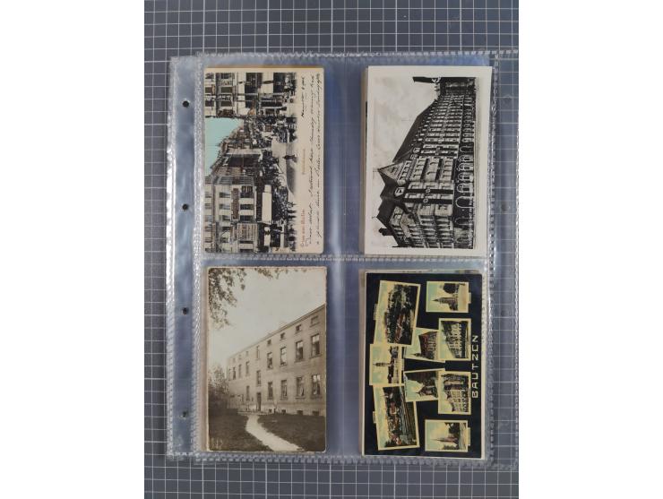 DEUTSCHLAND: 1900/35, 1 Album mit 500 Ansichtskarten, alles Topografie, meist Kaiserreich, nur bessere Ansichten (Straßen, Pl