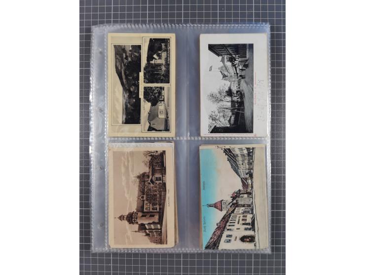 DEUTSCHLAND: 1900/35, 1 Album mit 500 Ansichtskarten, alles Topografie, meist Kaiserreich, nur bessere Ansichten (Straßen, Pl