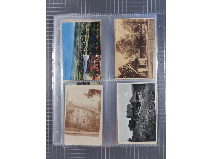 DEUTSCHLAND: 1900/35, 1 Album mit 500 Ansichtskarten, alles Topografie, meist Kaiserreich, nur bessere Ansichten (Straßen, Pl