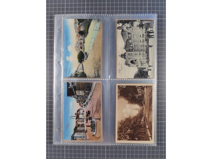 DEUTSCHLAND: 1900/35, 1 Album mit 500 Ansichtskarten, alles Topografie, meist Kaiserreich, nur bessere Ansichten (Straßen, Pl