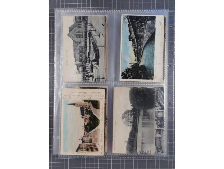 DEUTSCHLAND: 1900/35, 1 Album mit 500 Ansichtskarten, alles Topografie, meist Kaiserreich, nur bessere Ansichten (Straßen, Pl