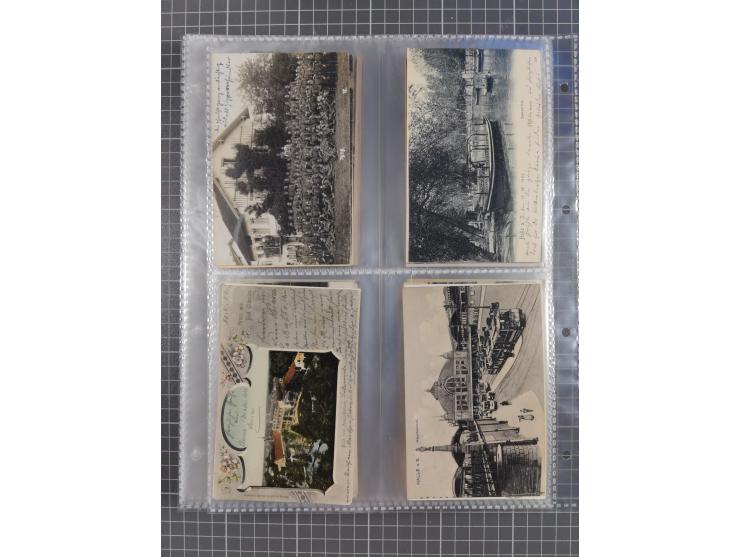 DEUTSCHLAND: 1900/35, 1 Album mit 500 Ansichtskarten, alles Topografie, meist Kaiserreich, nur bessere Ansichten (Straßen, Pl