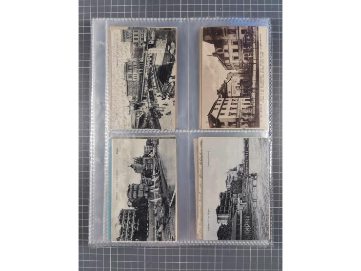 DEUTSCHLAND: 1900/35, 1 Album mit 500 Ansichtskarten, alles Topografie, meist Kaiserreich, nur bessere Ansichten (Straßen, Pl