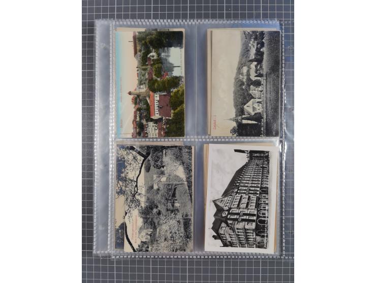 DEUTSCHLAND: 1900/35, 1 Album mit 500 Ansichtskarten, alles Topografie, meist Kaiserreich, nur bessere Ansichten (Straßen, Pl