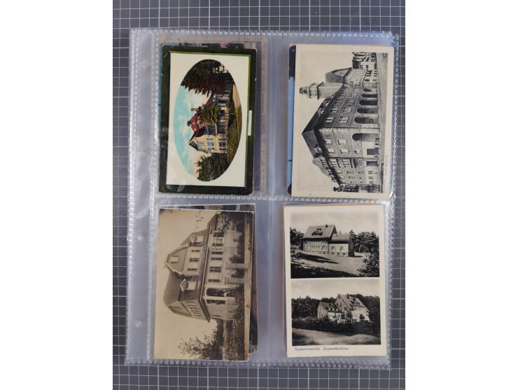 DEUTSCHLAND: 1900/35, 1 Album mit 500 Ansichtskarten, alles Topografie, meist Kaiserreich, nur bessere Ansichten (Straßen, Pl