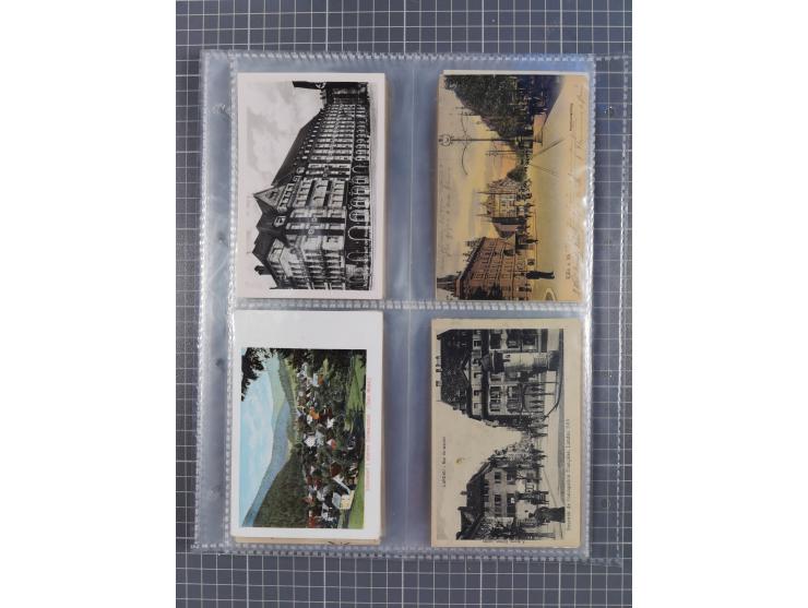 DEUTSCHLAND: 1900/35, 1 Album mit 500 Ansichtskarten, alles Topografie, meist Kaiserreich, nur bessere Ansichten (Straßen, Pl