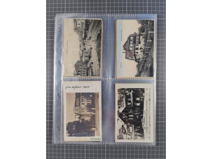 DEUTSCHLAND: 1900/35, 1 Album mit 500 Ansichtskarten, alles Topografie, meist Kaiserreich, nur bessere Ansichten (Straßen, Pl