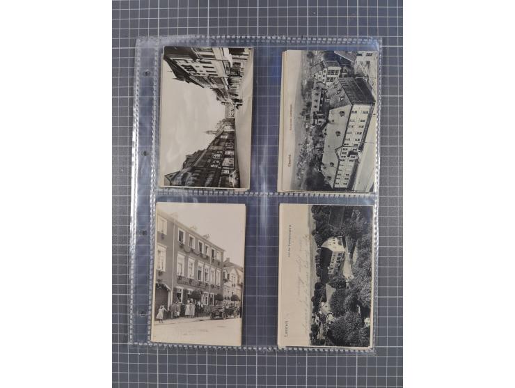 DEUTSCHLAND: 1900/35, 1 Album mit 500 Ansichtskarten, alles Topografie, meist Kaiserreich, nur bessere Ansichten (Straßen, Pl