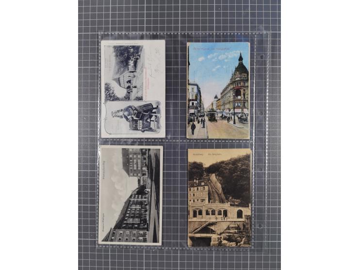 DEUTSCHLAND: 1900/35, 1 Album mit 500 Ansichtskarten, alles Topografie, meist Kaiserreich, nur bessere Ansichten (Straßen, Pl