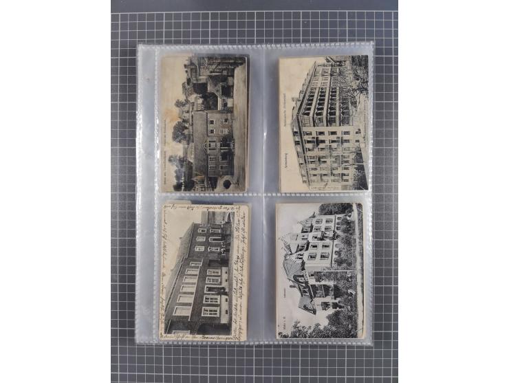 DEUTSCHLAND: 1900/35, 1 Album mit 490 Ansichtskarten, alles Topografie, meist Kaiserreich, nur bessere Ansichten (Straßen, Pl