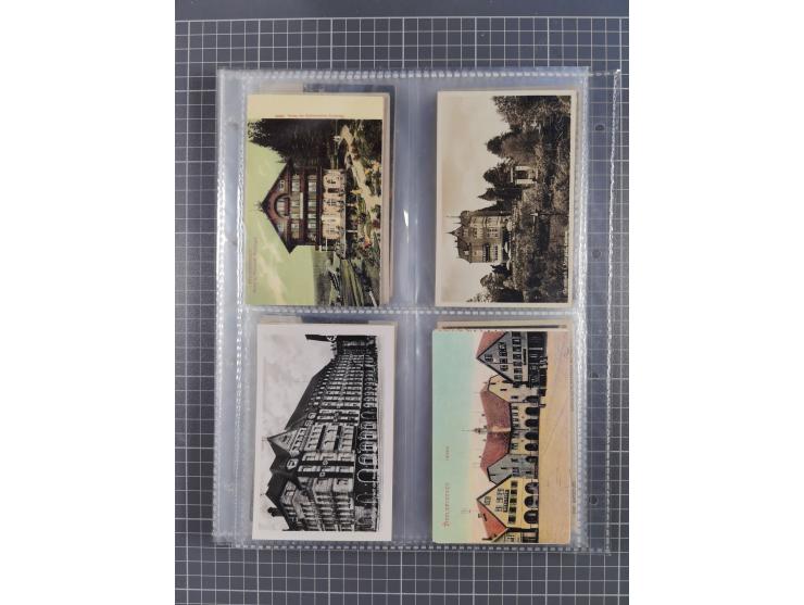 DEUTSCHLAND: 1900/35, 1 Album mit 490 Ansichtskarten, alles Topografie, meist Kaiserreich, nur bessere Ansichten (Straßen, Pl