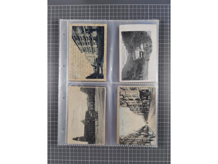 DEUTSCHLAND: 1900/35, 1 Album mit 490 Ansichtskarten, alles Topografie, meist Kaiserreich, nur bessere Ansichten (Straßen, Pl