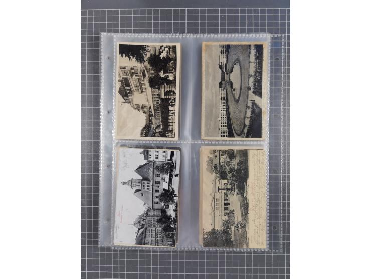 DEUTSCHLAND: 1900/35, 1 Album mit 490 Ansichtskarten, alles Topografie, meist Kaiserreich, nur bessere Ansichten (Straßen, Pl