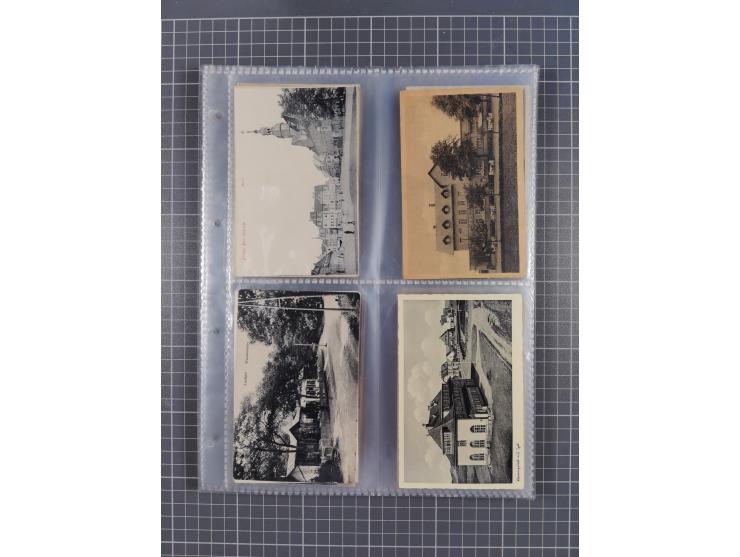 DEUTSCHLAND: 1900/35, 1 Album mit 490 Ansichtskarten, alles Topografie, meist Kaiserreich, nur bessere Ansichten (Straßen, Pl