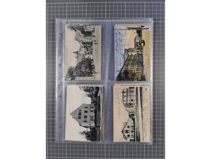DEUTSCHLAND: 1900/35, 1 Album mit 490 Ansichtskarten, alles Topografie, meist Kaiserreich, nur bessere Ansichten (Straßen, Pl