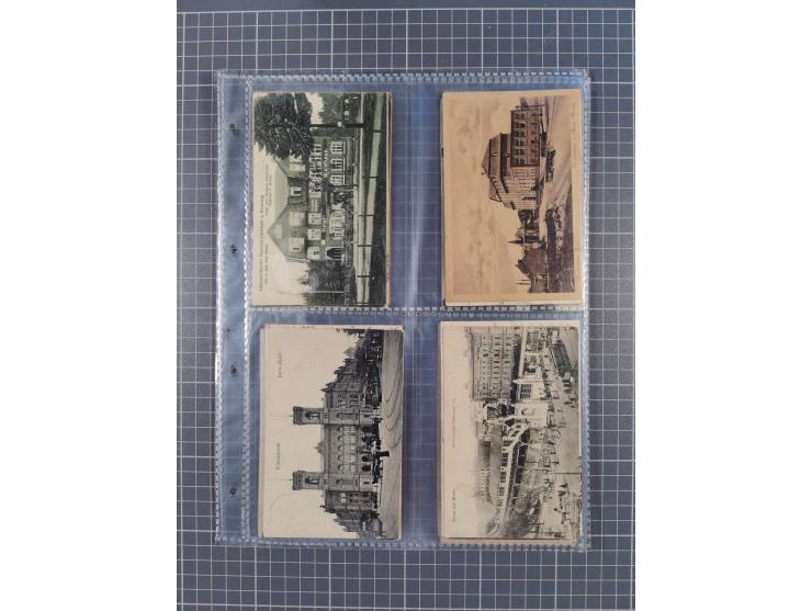 DEUTSCHLAND: 1900/35, 1 Album mit 490 Ansichtskarten, alles Topografie, meist Kaiserreich, nur bessere Ansichten (Straßen, Pl