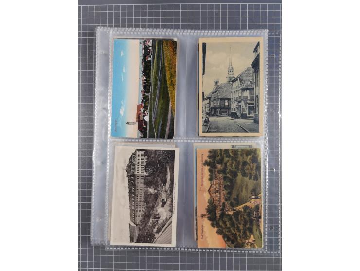 DEUTSCHLAND: 1900/35, 1 Album mit 490 Ansichtskarten, alles Topografie, meist Kaiserreich, nur bessere Ansichten (Straßen, Pl