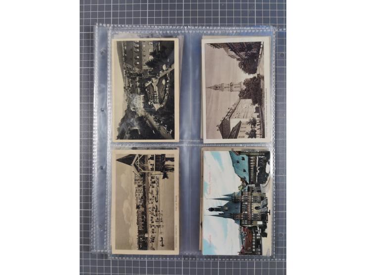 DEUTSCHLAND: 1900/35, 1 Album mit 490 Ansichtskarten, alles Topografie, meist Kaiserreich, nur bessere Ansichten (Straßen, Pl