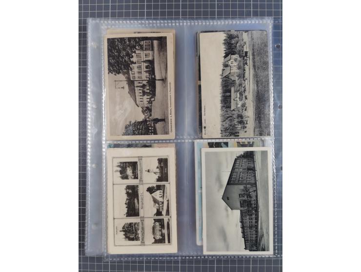 DEUTSCHLAND: 1900/35, 1 Album mit 490 Ansichtskarten, alles Topografie, meist Kaiserreich, nur bessere Ansichten (Straßen, Pl