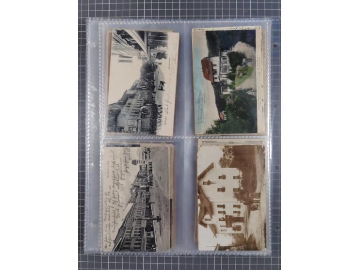 DEUTSCHLAND: 1900/35, 1 Album mit 490 Ansichtskarten, alles Topografie, meist Kaiserreich, nur bessere Ansichten (Straßen, Pl