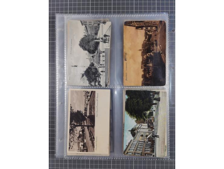 DEUTSCHLAND: 1900/35, 1 Album mit 490 Ansichtskarten, alles Topografie, meist Kaiserreich, nur bessere Ansichten (Straßen, Pl