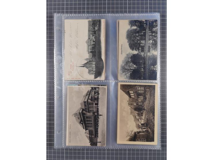 DEUTSCHLAND: 1900/35, 1 Album mit 490 Ansichtskarten, alles Topografie, meist Kaiserreich, nur bessere Ansichten (Straßen, Pl