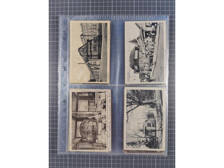 DEUTSCHLAND: 1900/35, 1 Album mit 490 Ansichtskarten, alles Topografie, meist Kaiserreich, nur bessere Ansichten (Straßen, Pl