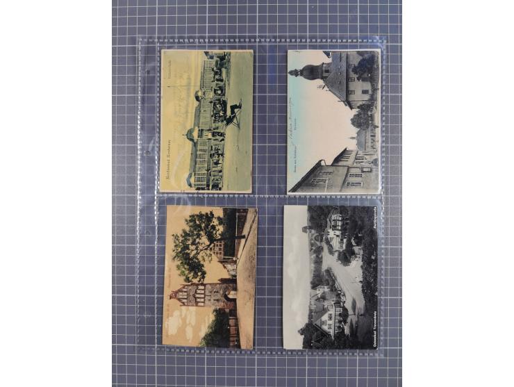 DEUTSCHLAND: 1900/35, 1 Album mit 490 Ansichtskarten, alles Topografie, meist Kaiserreich, nur bessere Ansichten (Straßen, Pl